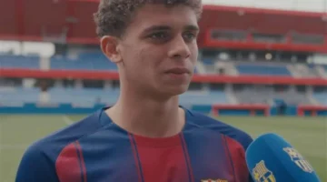 ماذا قال حمزة عبد الكريم عقب تسجيله هدفه الأول مع فريق برشلونة؟